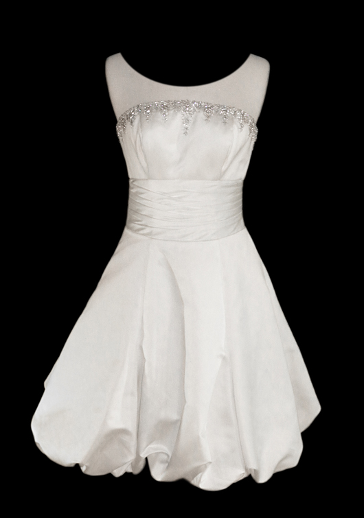 Emerald Bridal, style name/number 9126, size 8, retail price $870. Estimate: $200-$400. Image courtesy of Morton Kuehnert.